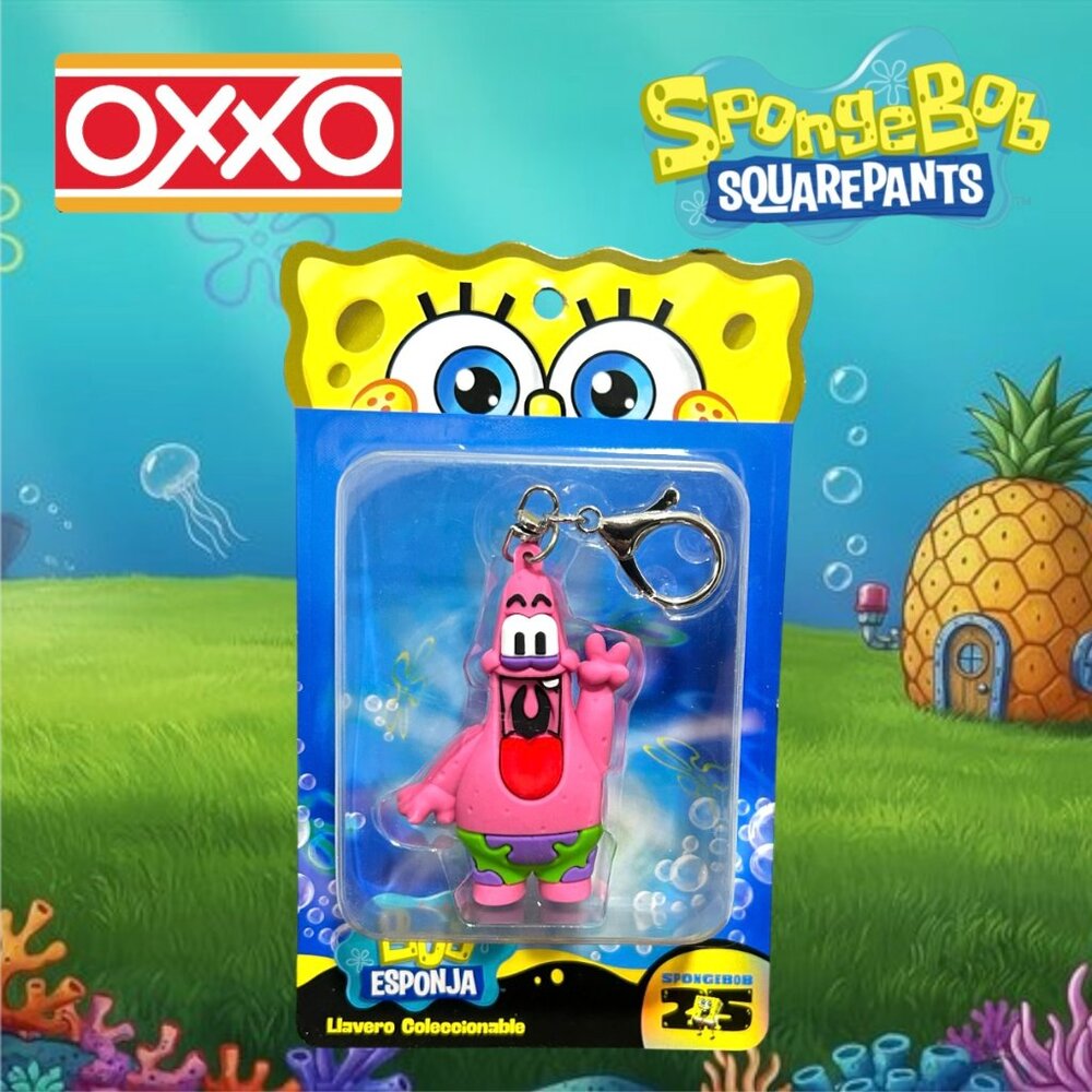 OXXO Limited Spongebob Squarepants Keychain Series: Patrick (Mexico Exclusive)